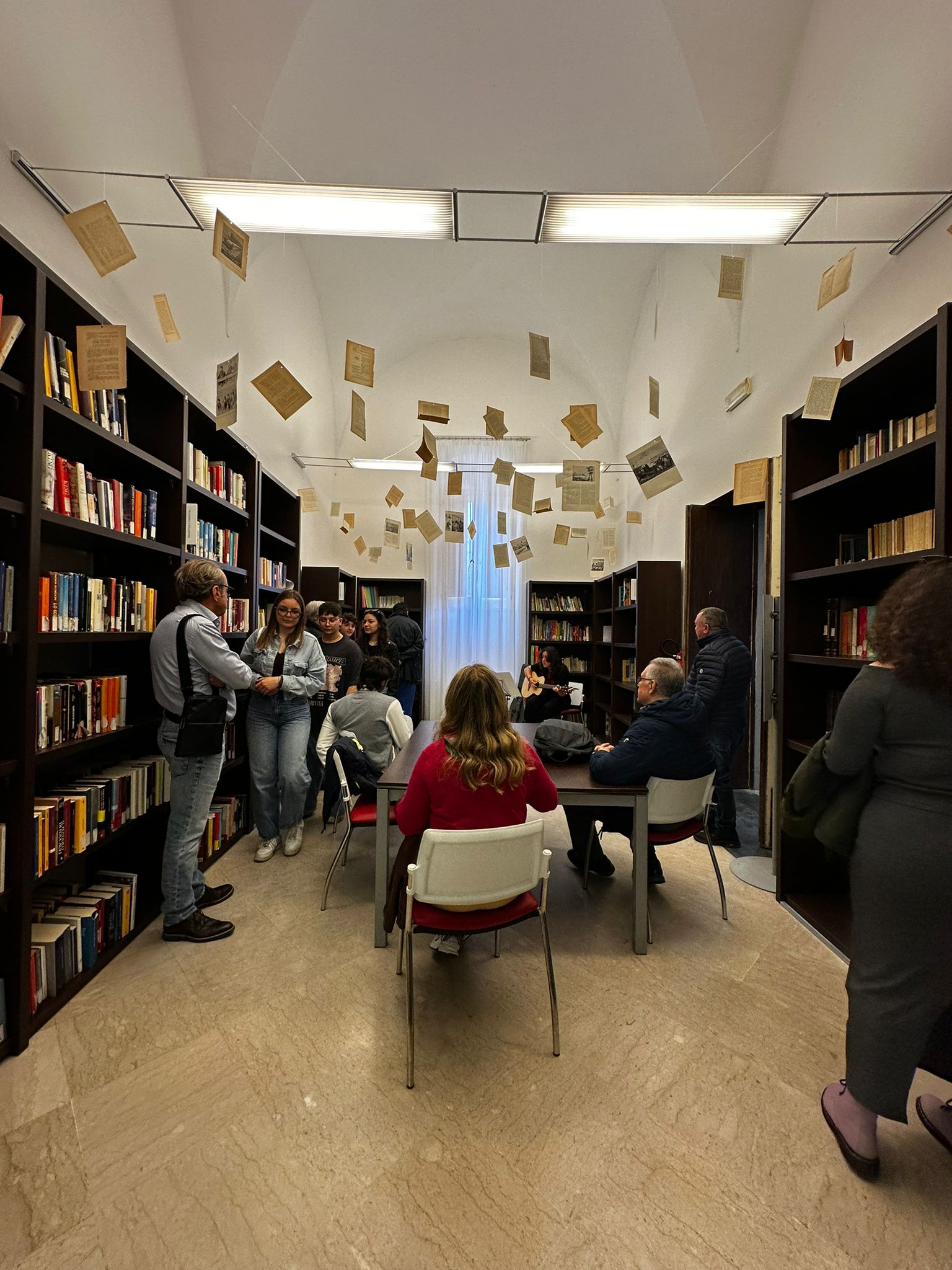 Il Liceo Megara partecipa all'inaugurazione della nuova biblioteca comunale